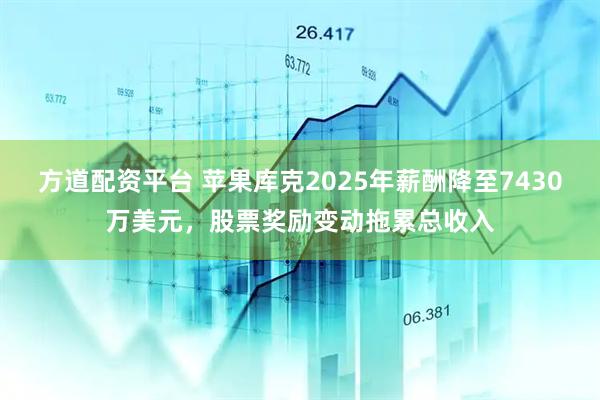 方道配资平台 苹果库克2025年薪酬降至7430万美元,股票奖励变动拖累总收入